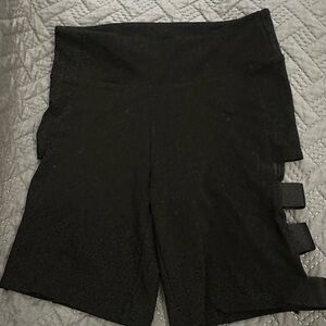 Victoria's Secret Midnight Black Bike Shorts